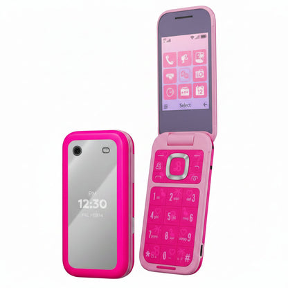HMD TA-1681 Barbie Phone 4G – Power Pink 1GB (Telstra) - Excellent - Refurbished HMD