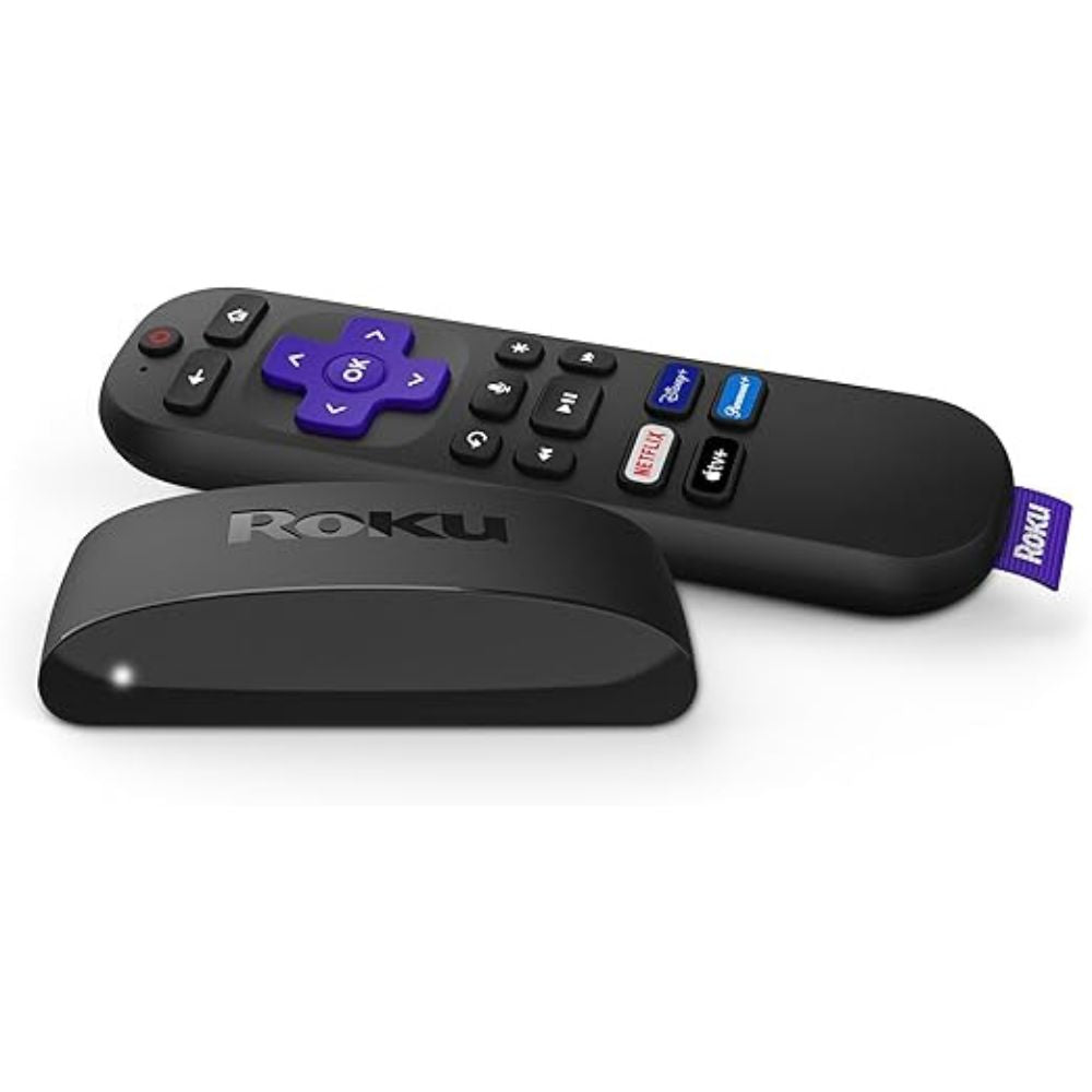Roku Express 4K+ (2021) Wireless Streaming Voice Remote Media Player Device - Black Tristar Online