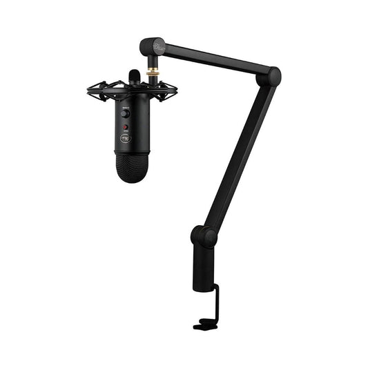 Logitech Blue Yeticaster – Complete Blue Yeti Mic Kit for Streaming & Recording, Black