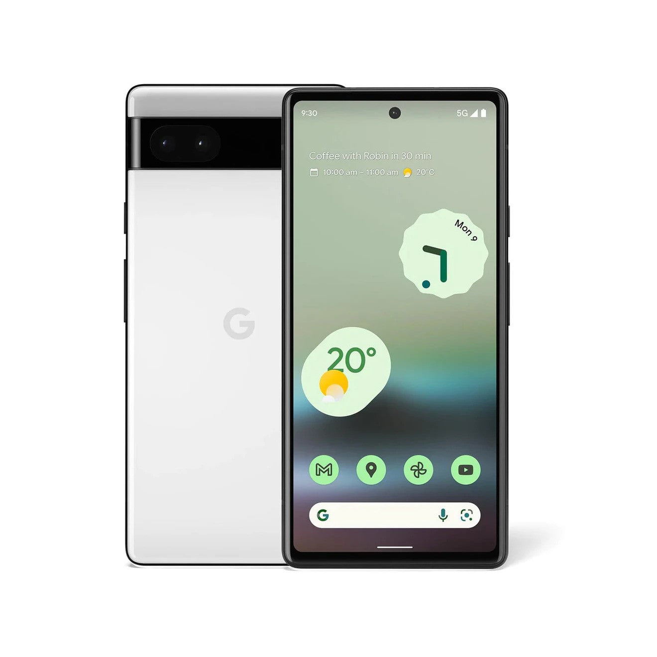 Google Pixel 6a 5G Smartphone (6gb/128gb) - Chalk White (AU Version) Google