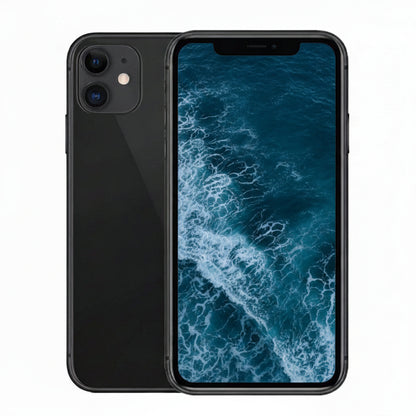 Apple iPhone 11 64GB Black 4G - Acceptable - Refurbished Apple