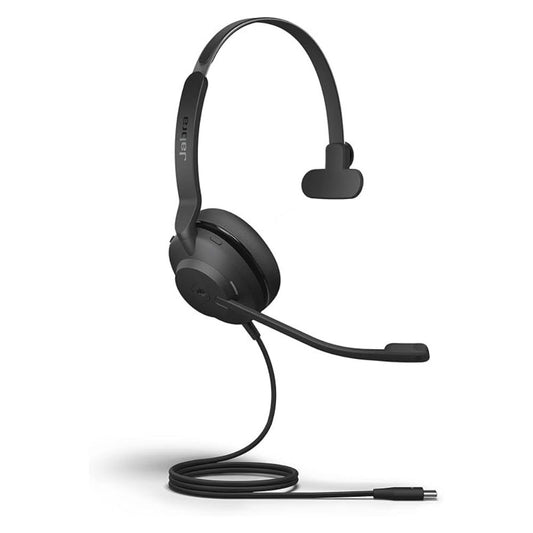 Jabra Evolve2 30 UC Mono – Noise-Cancelling USB-C Headset for Clear Calls & Productivity