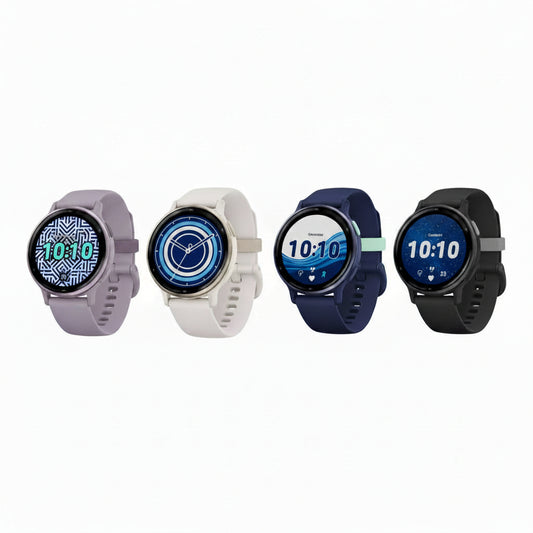 Garmin vívoactive 5 GPS Smartwatch / Black, Ivory, Navy, Orchid | AMOLED Display - Health & Fitness Tracking Garmin