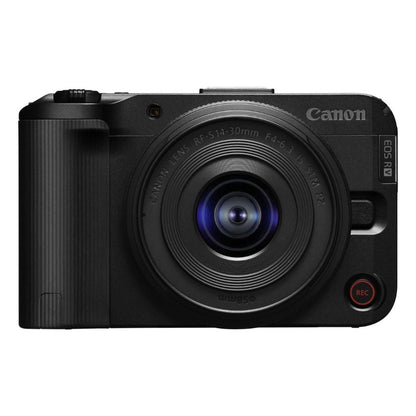 Canon EOS R50 V Kit with RF-S 14-30mm f/4.5-6.3 IS STM PZ Lens - Black / 24.2MP APS-C 4K Mirrorless Camera Canon
