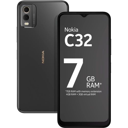 Nokia C32 64GB Charcoal (AU Version)  - Excellent - Refurbished (Copy) Nokia