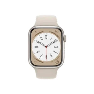 Apple Watch Series 8 GPS + Cellular 41mm Starlight Aluminum Case -Au Version Priatine - Refurbished Apple