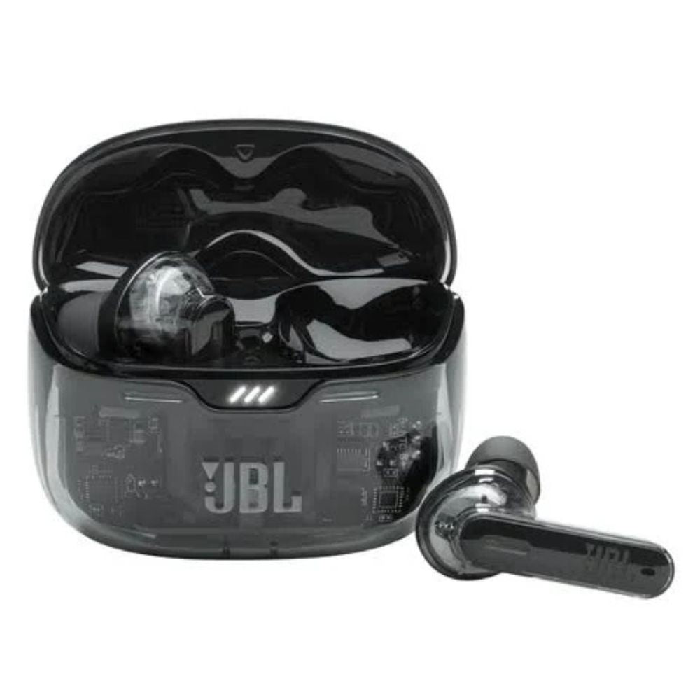 JBL Tune Beam True Wireless Earbuds (Ghost Edition) (Black), (Violet), (White)