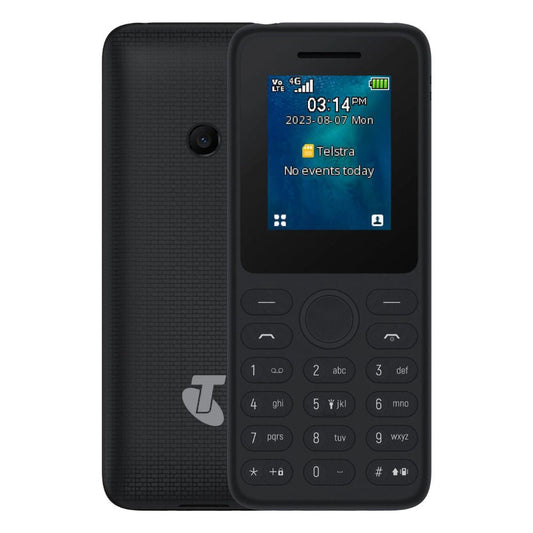 Alcatel T311A T-Lite 4G Phone – Black 1GB (Telstra) - Excellent - Refurbished Telstra