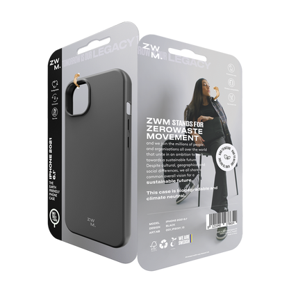 ZWM iPhone 13 Case (Black) - Slim, Durable & Stylish Protection