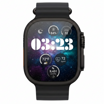 Apple Watch Ultra 3 49mm GPS + Cellular Titanium Smartwatch | Natural Titanium, Black Titanium With 100% Battery - Pristine - Refurbished (Copy) Apple