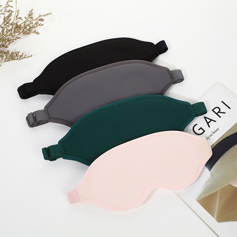 2 Pcs Green 3D Contoured Eye Mask - Total Blackout, Pressure-Free Memory Foam, Skin-Friendly & Breathable for Deep Rest Tristar Online