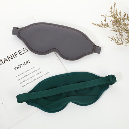 2 Pcs Green 3D Contoured Eye Mask - Total Blackout, Pressure-Free Memory Foam, Skin-Friendly & Breathable for Deep Rest Tristar Online