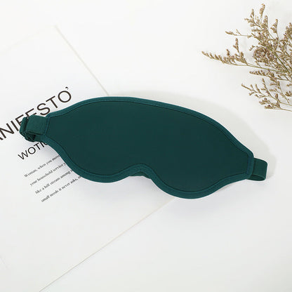 2 Pcs Green 3D Contoured Eye Mask - Total Blackout, Pressure-Free Memory Foam, Skin-Friendly & Breathable for Deep Rest Tristar Online