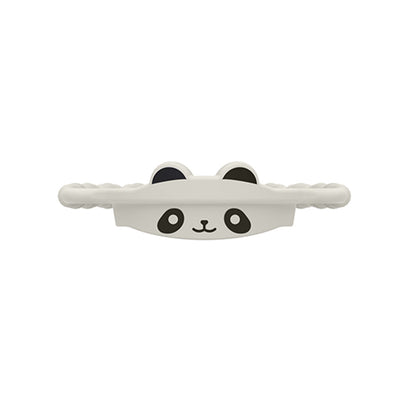 2 Pcs White and Black Panda Adorable Animal Silicone Cup Carrier - Portable Reusable Handle for Water Cup(cup not included) Tristar Online