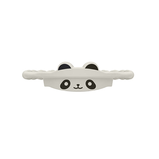 2 Pcs White and Black Panda Adorable Animal Silicone Cup Carrier - Portable Reusable Handle for Water Cup(cup not included) Tristar Online