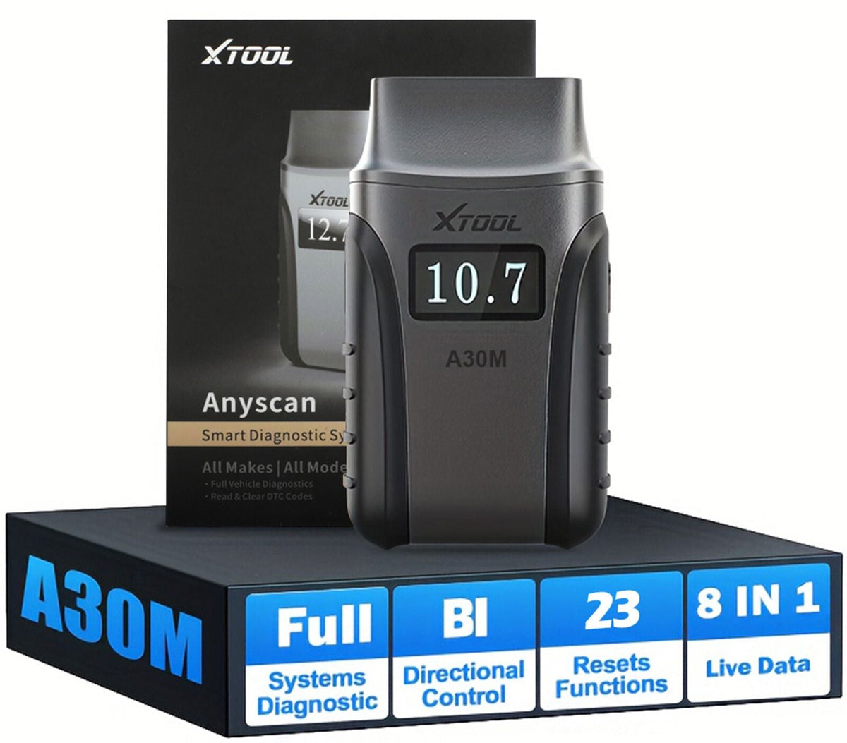 2025 A30M Bluetooth Diagnostic Scanner Global Version Tristar Online