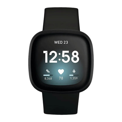 Fitbit Versa 3 Black / Black Aluminium - Good Fitbit