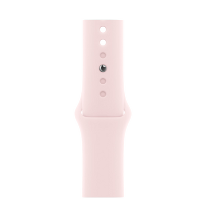 Apple Watch Series 9 41mm GPS + Cellular Pink Aluminium Case with Light Pink Sport Band Pristine - Refurbished Apple