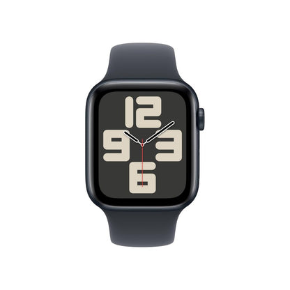 Apple Watch SE 40mm - Midnight Aluminum Case with Black Sports Band - Pristine Refurbished