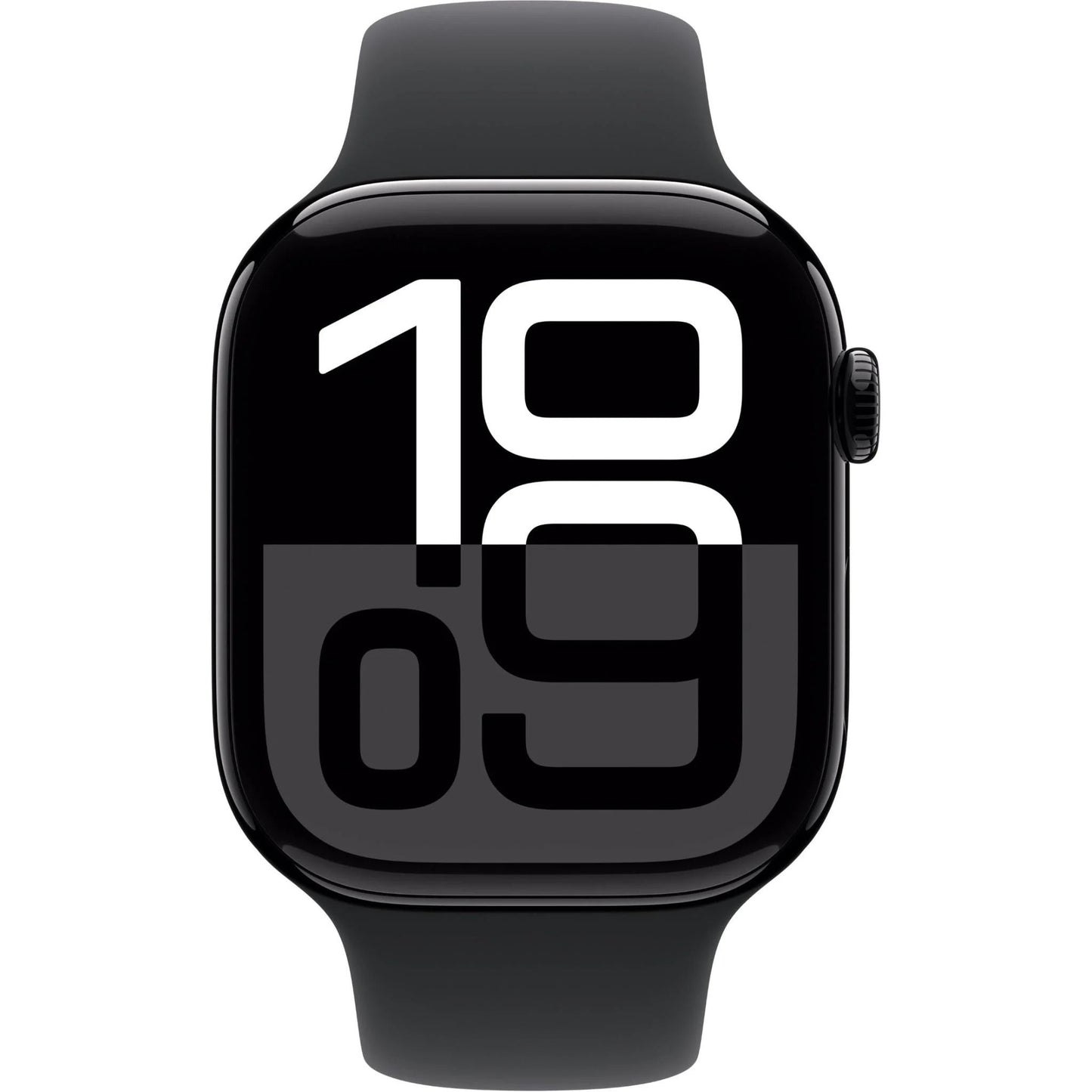 Apple Watch Series 10 46mm Jet Black Aluminium Case GPS + Cellular Sport Band - Excellent - Refurbished ( Au Version ) Apple