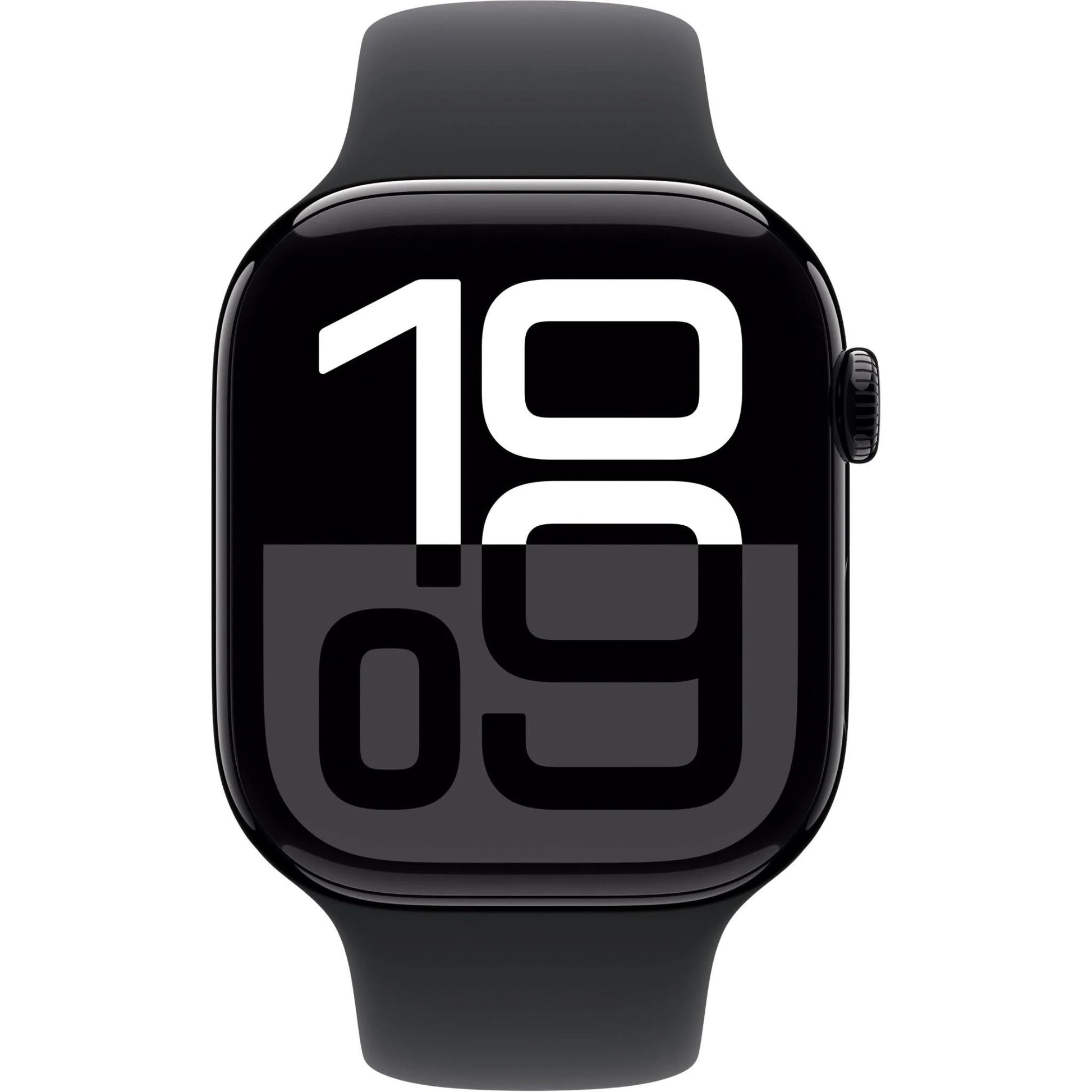 Apple Watch Series 10 46mm Jet Black Aluminium Case GPS + Cellular Sport Band - Excellent - Refurbished ( Au Version ) Apple