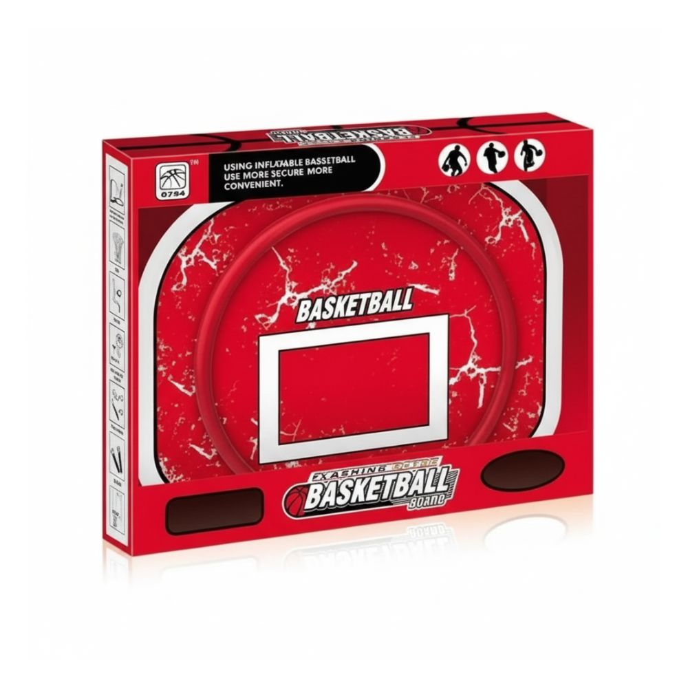 Portable Mini Basketball Hoop for Kids Indoor and Outdoor Toy Set Hanging Basketball Stand for Toddlers Enhance Fun and Skills