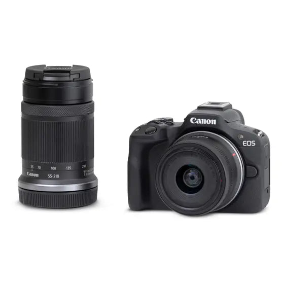 Canon EOS R50 Mirrorless Camera Body (Black) – 24.2MP APS-C, 4K Video, Dual Pixel Canon