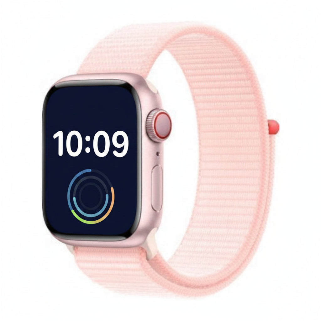 Apple Watch Series 9 41MM GPS + Cellular - Aluminum Case Pink Loop band With 100% Battery - Pristine - Refurbished Apple