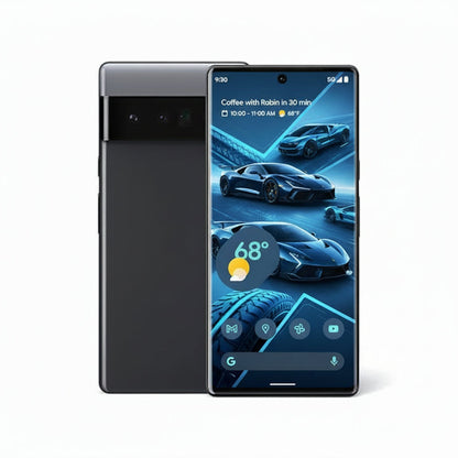Google Pixel 6 Pro Fold - 128GB, 256GB - 5G Smartphone – Stormy Black, Cloudy White, Sorta Sunny - Acceptable - Refurbished Google