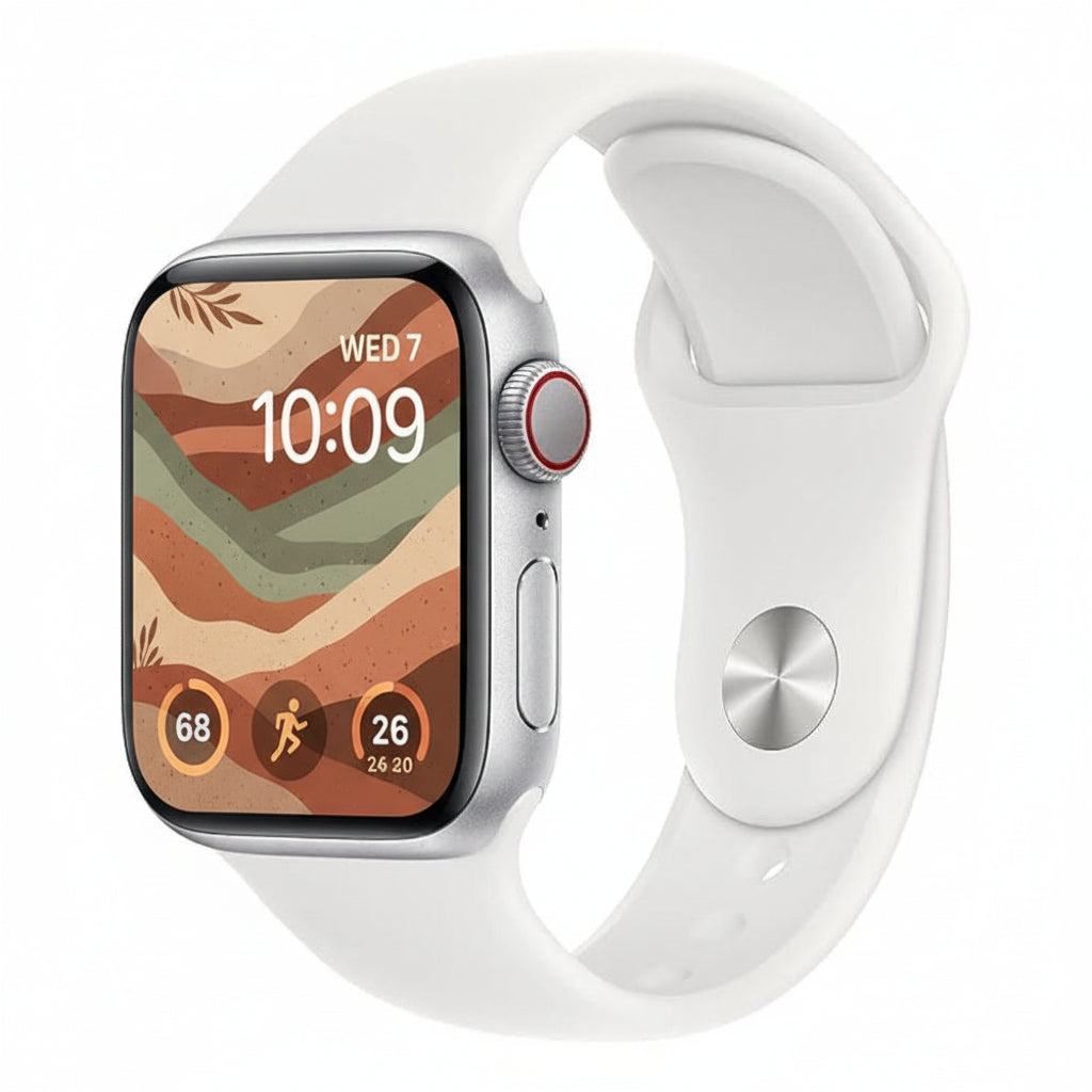 Apple Watch SE 2nd Gen 44mm Starlight Aluminum Case & Sport Band (GPS + Cellular) APPLE