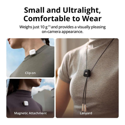 DJI Mic Mini - Ultralight Wireless Microphone System - Dual Transmitters, RX & Charging Case DJI