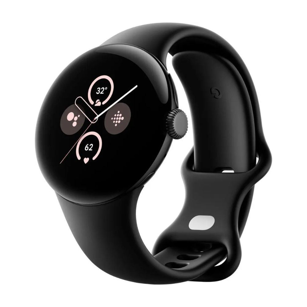 Google Pixel Watch 2 LTE - Obsidian, Champagne/ Gold/ Polished Silver (Copy) Google