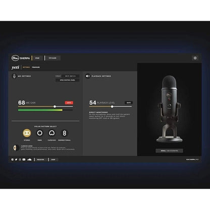 Logitech Blue Yeticaster – Complete Blue Yeti Mic Kit for Streaming & Recording, Black