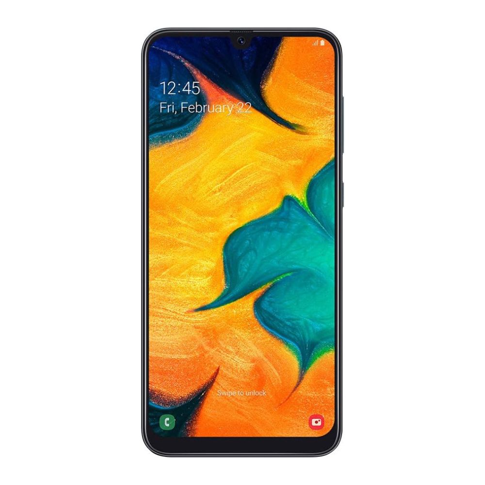 Samsung Galaxy A30 - 64GB Black - Smartphone - Good - Refurbished Tristar Online