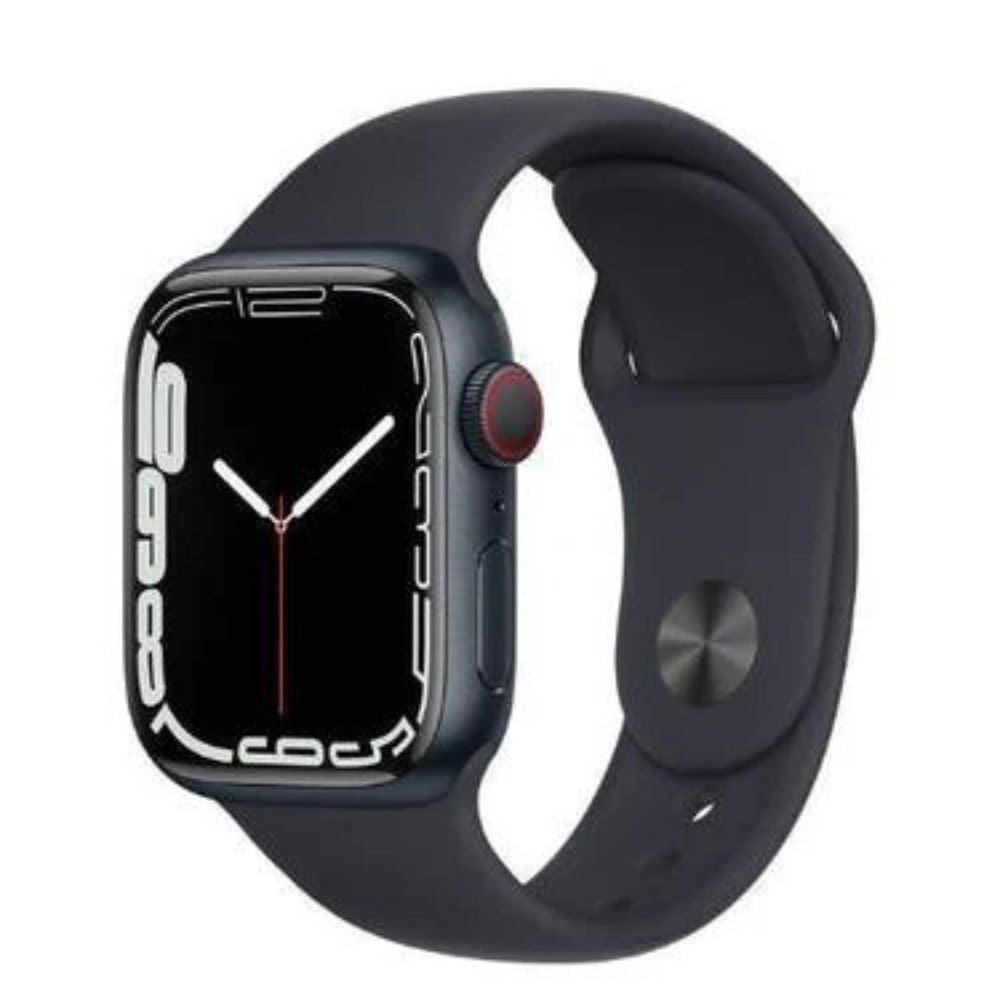 Apple Watch Series 7 45mm Black Aluminum Case – Sport Band  With 80% Battery - Pristine - Refurbished (Copy) Apple