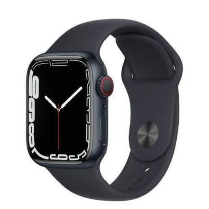 Apple Watch Series 7 45mm Black Aluminum Case – Sport Band  With 80% Battery - Pristine - Refurbished (Copy) Apple