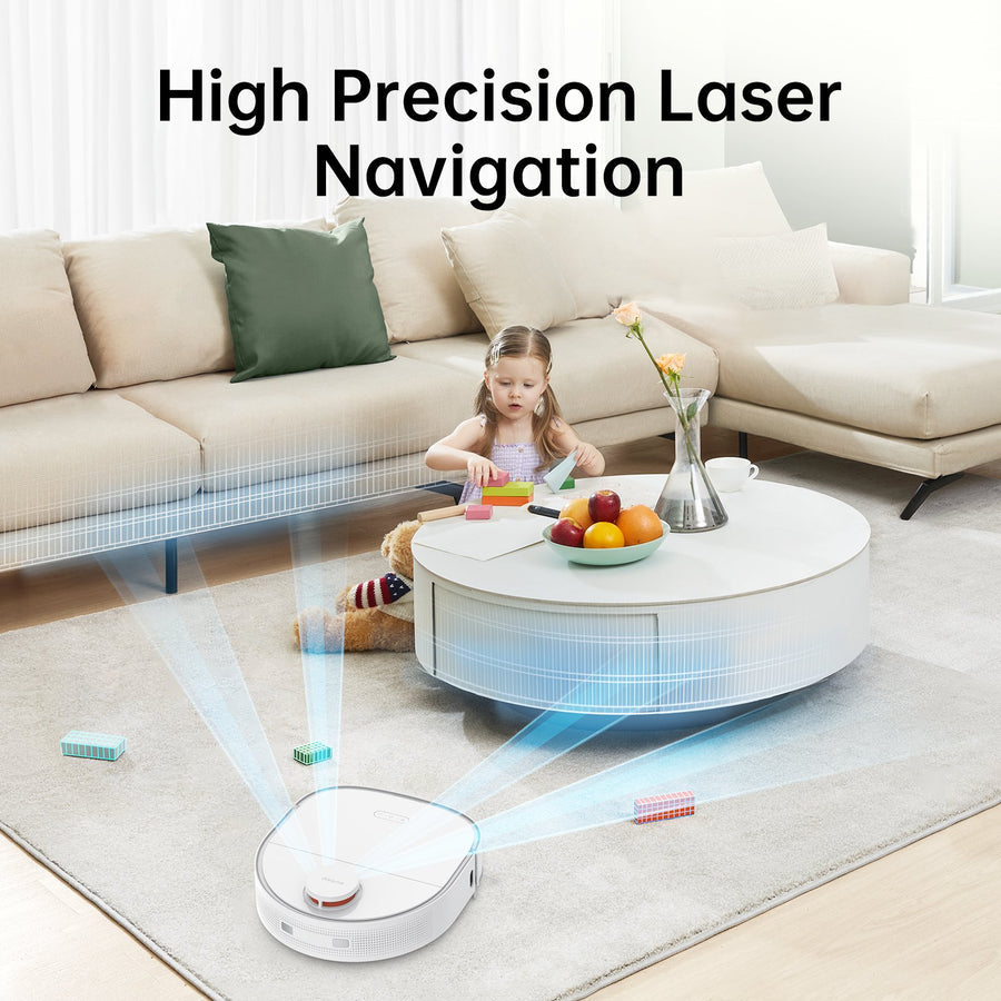 Dreame W10 Self Cleaning Robot Vacuum and Mop Cleaner - White - Refurbished (Grade-A)