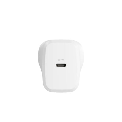 CYGNETT 30W GaN USB-C Wall Charger – White - Pristine Refurbished (Au Version) Cygnett