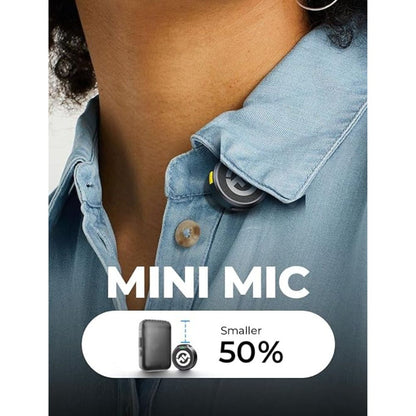 Hollyland Lark M2 Mini Magnetic Wireless Microphone - iOS Compatible Hollyland