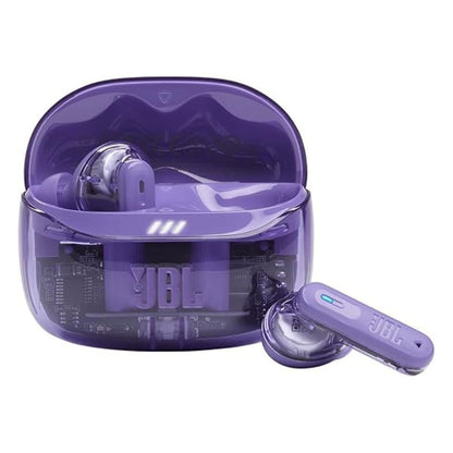 JBL Tune Beam True Wireless Earbuds (Ghost Edition) (Black), (Violet), (White)