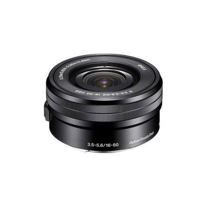 Sony E PZ 16-50mm f/3.5-5.6 OSS Lens for Sony E-Mount Cameras - Black - Pristine Refurbished Sony