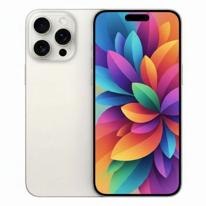 Apple iPhone 15 Pro - 128GB / 256GB / 512GB / 1TB - Black, White, Blue, Natural Titanium With 80% battery - Pristine - Refurbished