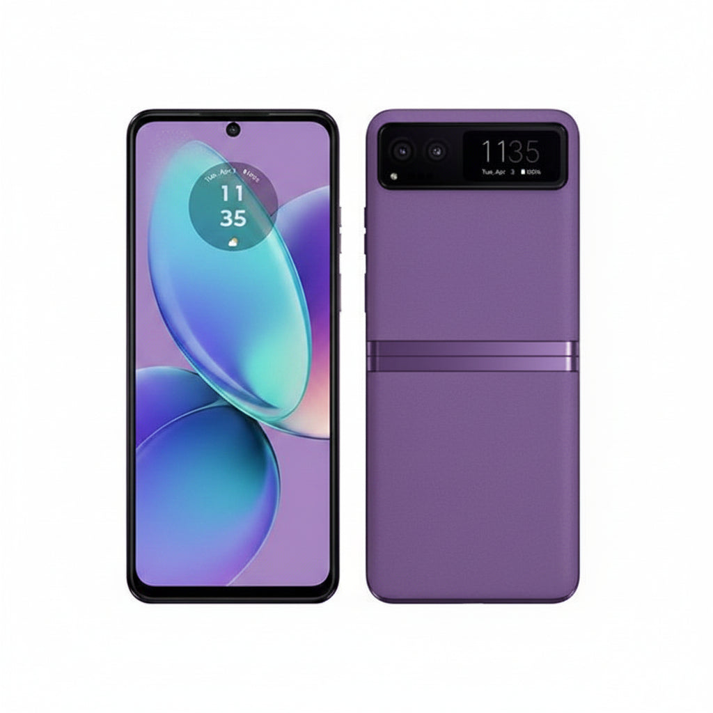 Motorola Razr 40 5G – Summer Lilac, 256GB + 8GB - Good - Refurbished Motorola