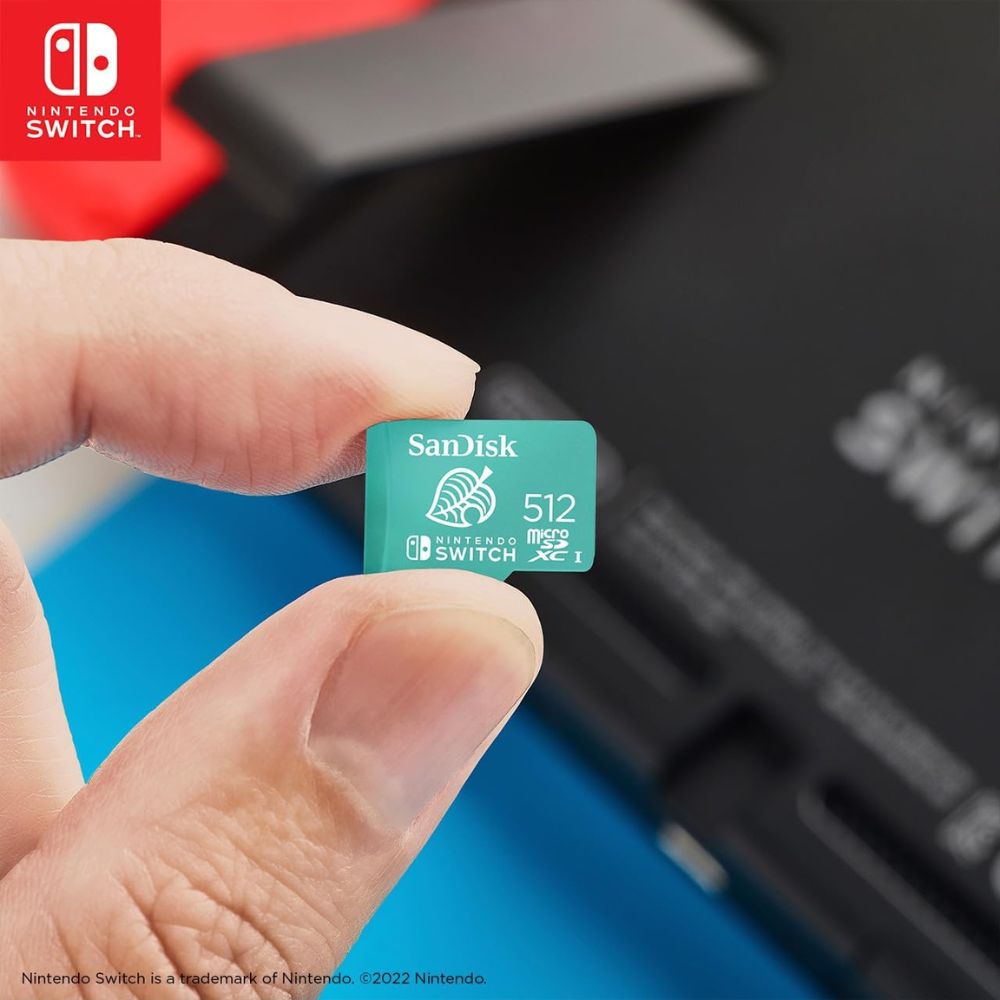 SanDisk UHS-I microSDXC Card for Nintendo Switch - 512GB Nintendo
