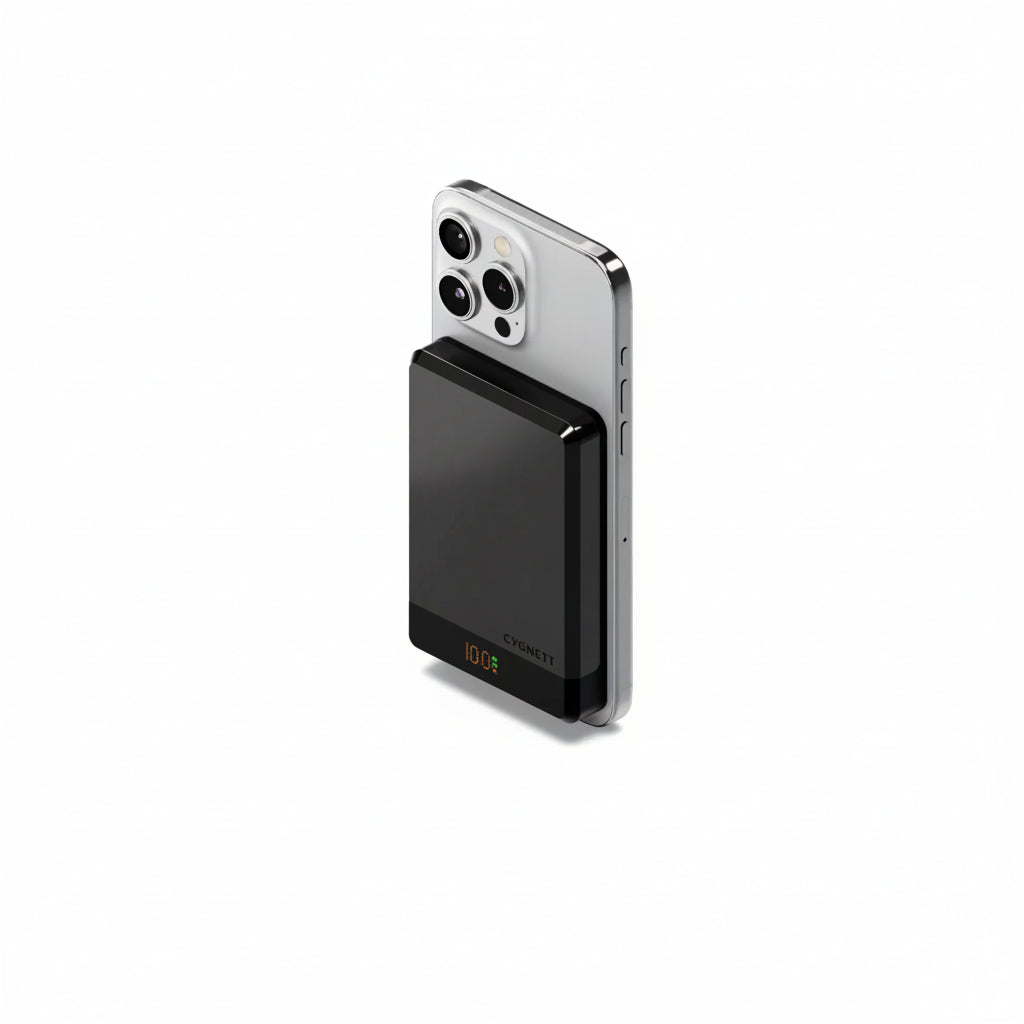 Cynett Magslim 10k Power Bank - Black - Good - Refurbished