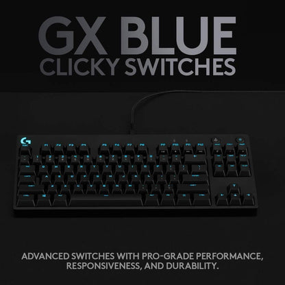 Logitech G PRO Wired Gaming Keyboard (Black, 920-009398) Logitech