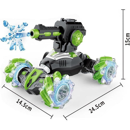 Monster Truck RC Car -Off-Road Hand Gesture Controlled Stunt Car with Lights, Music, and Dual Remote Controls