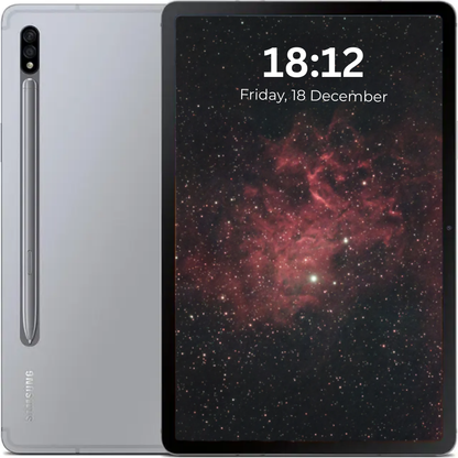Samsung Galaxy Tab S7 11-Inch Tablet – 128GB Wi-Fi – Silver - S Pen Included, Android Tablet, Dolby Atmos Sound - Pristine Refurbished Samsung