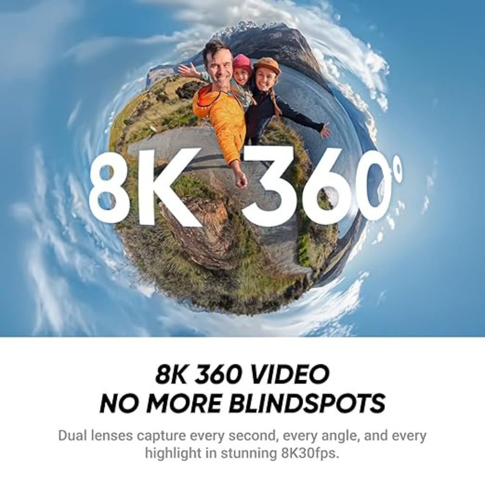 Insta360 X4 Air 8K 360 Action Camera - Standard Bundle - Black
