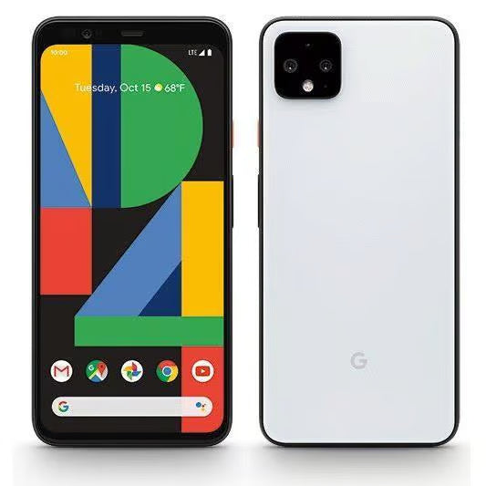 Google Pixel 4 XL Dual 128GB - Clearly White - Pristine - Refurbished Google